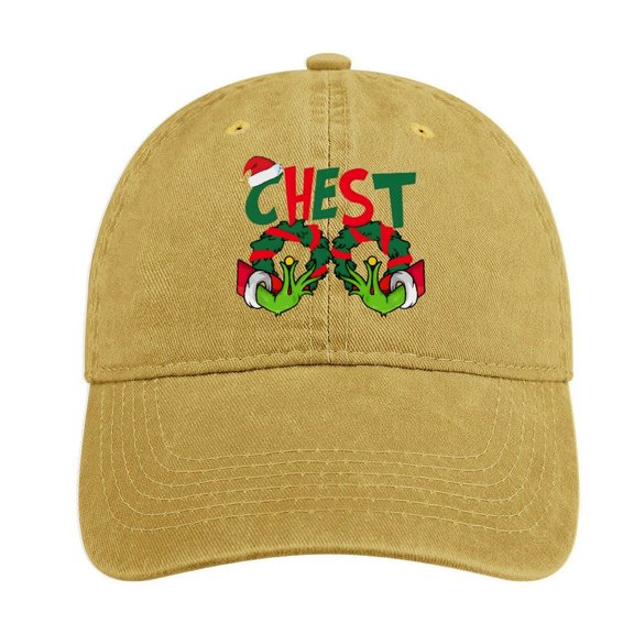 Chest Nuts Sand Colour Hat Adjustable Funny Fashion Unisex Baseball Cap For Men Women