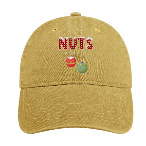 Chest Nuts Sand Colour Hat Adjustable Funny Fashion Unisex Baseball Cap For Men Women