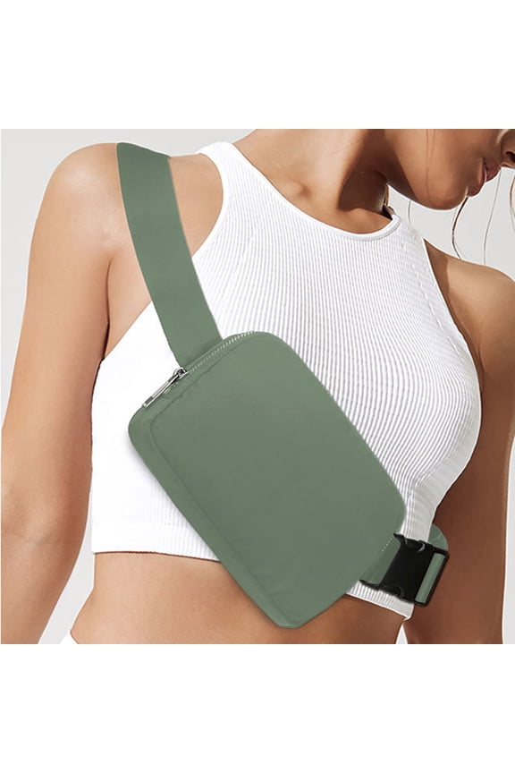 Chest Pack, Waist Pack, Nylon Waterproof Messenger Bag for Outdoor Sports, Running, 1-Piece