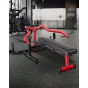 Chest Press Machine with Independent Arms, 1050LB Capacity Bench Press for Home Gym, Adjustable Flat/Incline/Decline Weight Bench for Chest, Shoulder & Ab Workouts