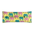 thumbnail image 1 of Chest Protector After Surgery - Elephant and Sunflowers Retro Artwork - Ideal for Elderly Individuals with Rib Fractures, 1 of 7