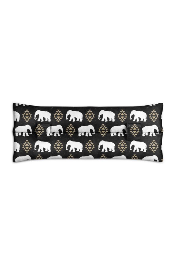Chest Protector After Surgery - Mandala Elephant Boho Aesthetic Seatbelt Cushion - Lightweight & Travel-Friendly for Mastectomy Patients