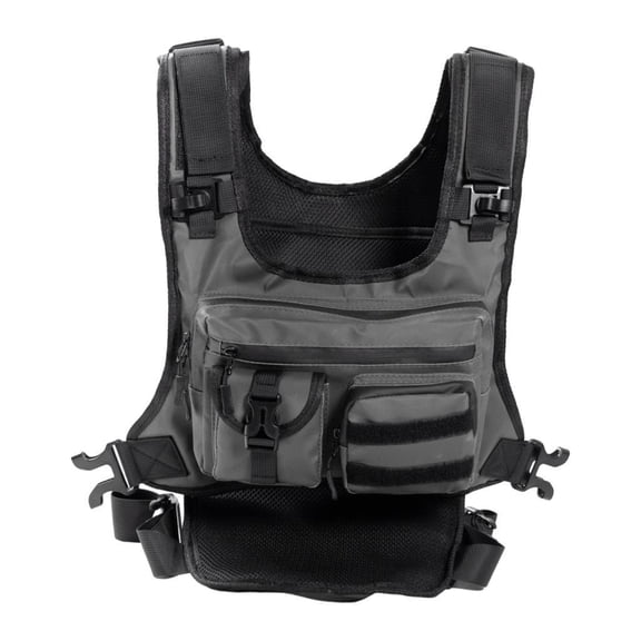Chest Rig Bag Chest Pack Vest Running Hiking Oxford Cloth Multiple Pockets for Travel Outdoor Enthusiasts