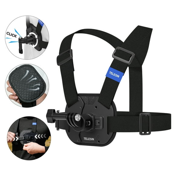 Chest Strap,Chest Mount X4/x3 Camera Quick Chest Harness Quick 12/11/10/9 Osmo X4/x3 Buzhi