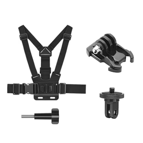 Chest Strap Mount Belt for Action Camera, Adjustable Chest Harness Sport Accessories Hands-Free POV
