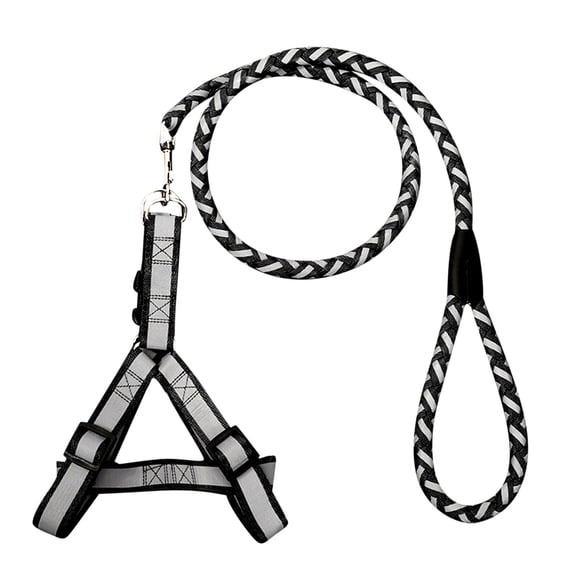 Chest Strap Pet Dog Collar Traction Rope High Quality Outdoor Anti-lost Nylon Ropes Training Leash Slip Lead Strap Collar