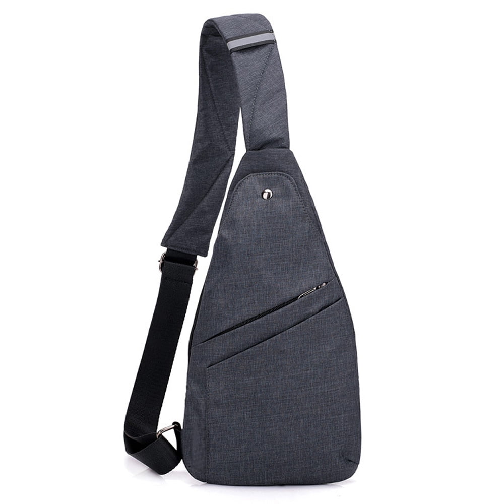 Unisex Chest Bag One Shoulder 2026.Chest bag Men's anti-theft close-fitting chest bag One-shoulder ...