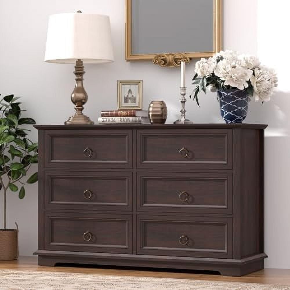Chest of Drawers, 6 Drawers Dresser for Bedroom, Dressers Organizer ...