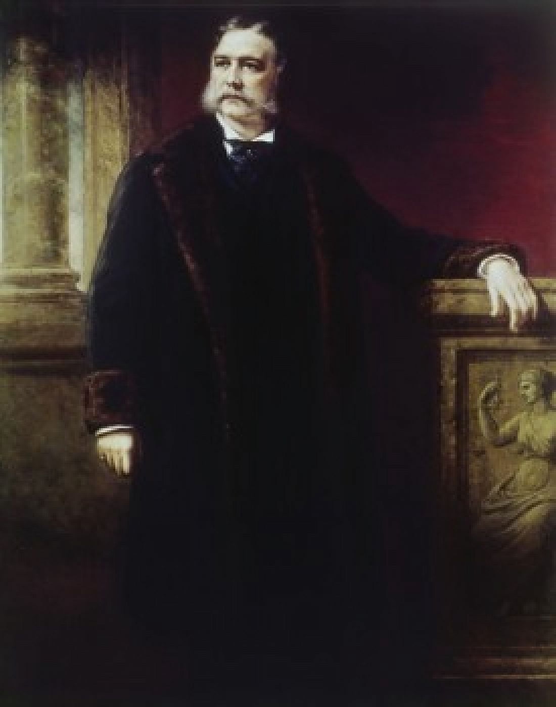 Chester A Arthur (President 1881-1885) Daniel Huntington (1816-1906 American) Canvas Art - Daniel Huntington (18 x 24)
