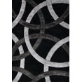 thumbnail image 1 of Chester Abstract Brown & Beige Area Rug  5'3" x 7'3"  (5' x 7'), 1 of 5