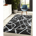 thumbnail image 1 of Chester Abstract Gray/White Area Rug, 1 of 7
