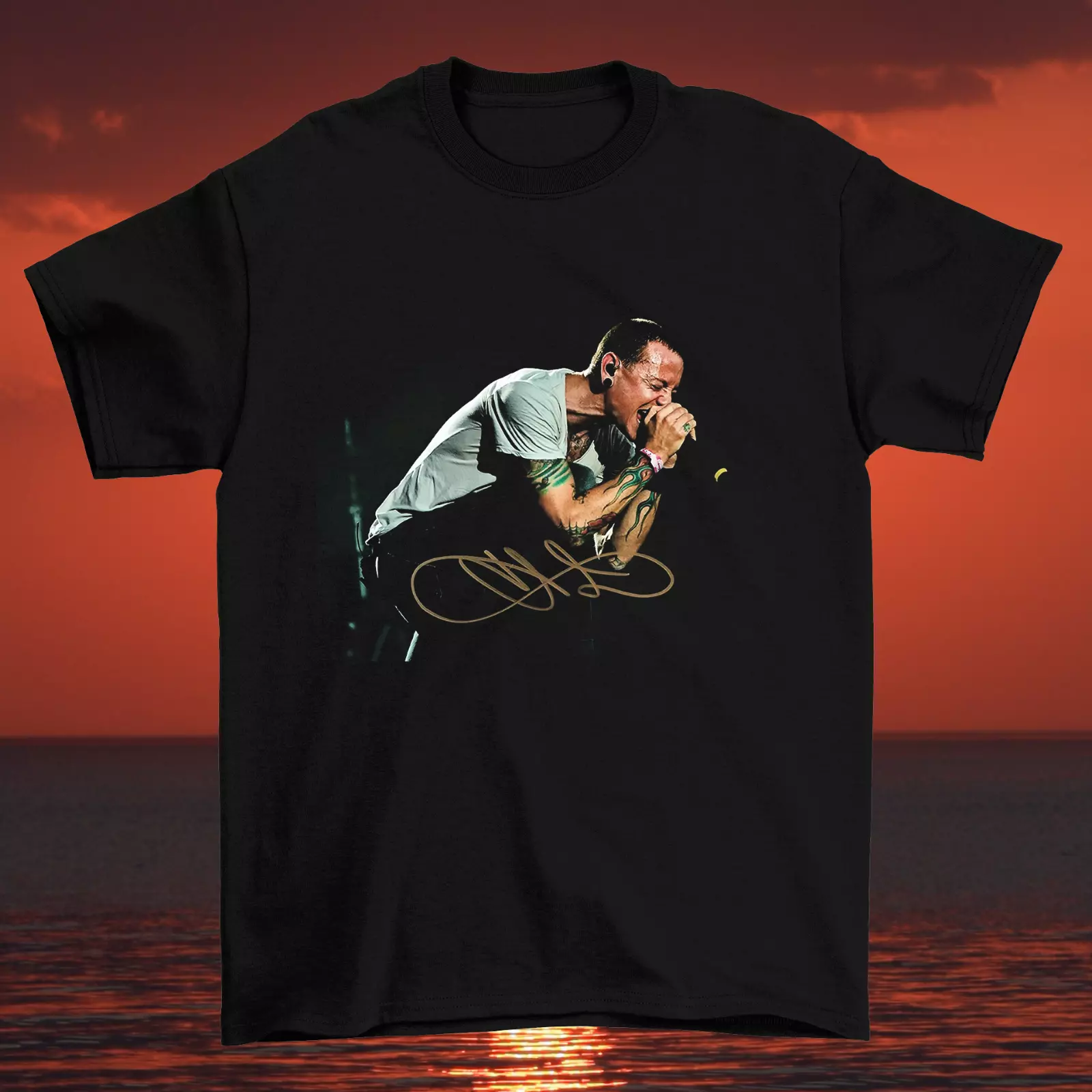 Chester Bennington Signature Signed Ver 1 Shirt