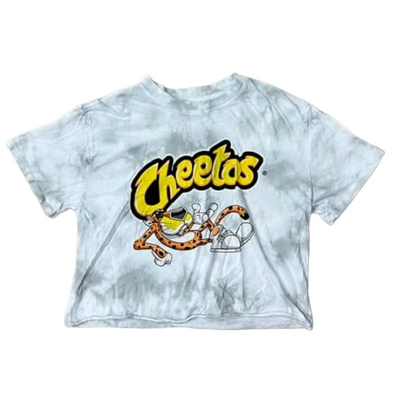 Chester Cheetah Cheetos Junior Women's Tie Dyed Crop Top - 2XL