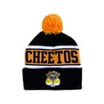 thumbnail image 1 of Chester Cheetos Front View Men's Black and Orange Pom Beanie, 1 of 3
