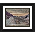 thumbnail image 1 of Chester, Colby 18x15 Black Ornate Wood Framed with Double Matting Museum Art Print Titled - Zabriskie Pt., 1 of 4