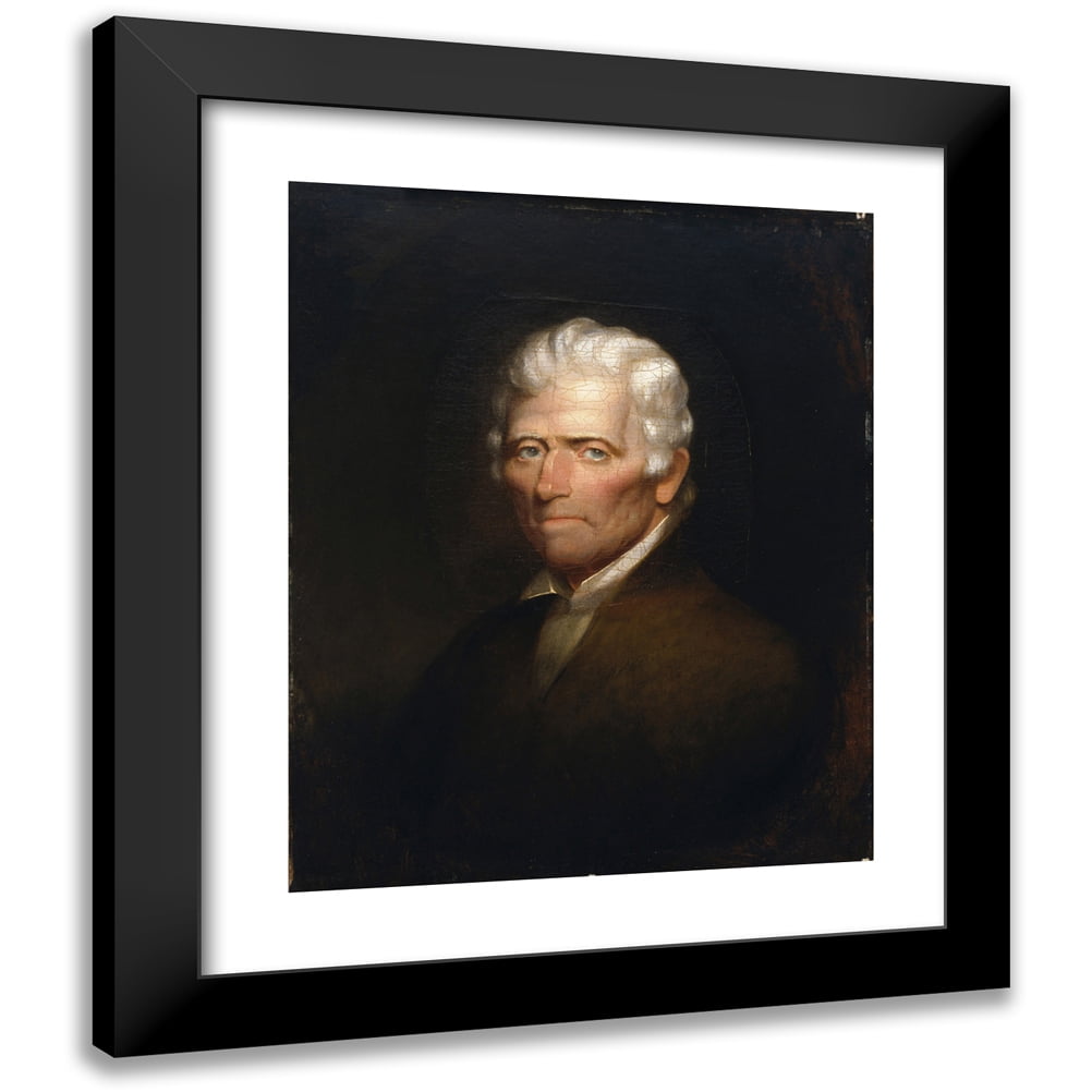 Chester Harding 12x14 Black Modern Framed Museum Art Print Titled ...