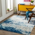thumbnail image 1 of Chester Navy 5'3" x 7'3" Modern Rectangle Area Rug, 1 of 6