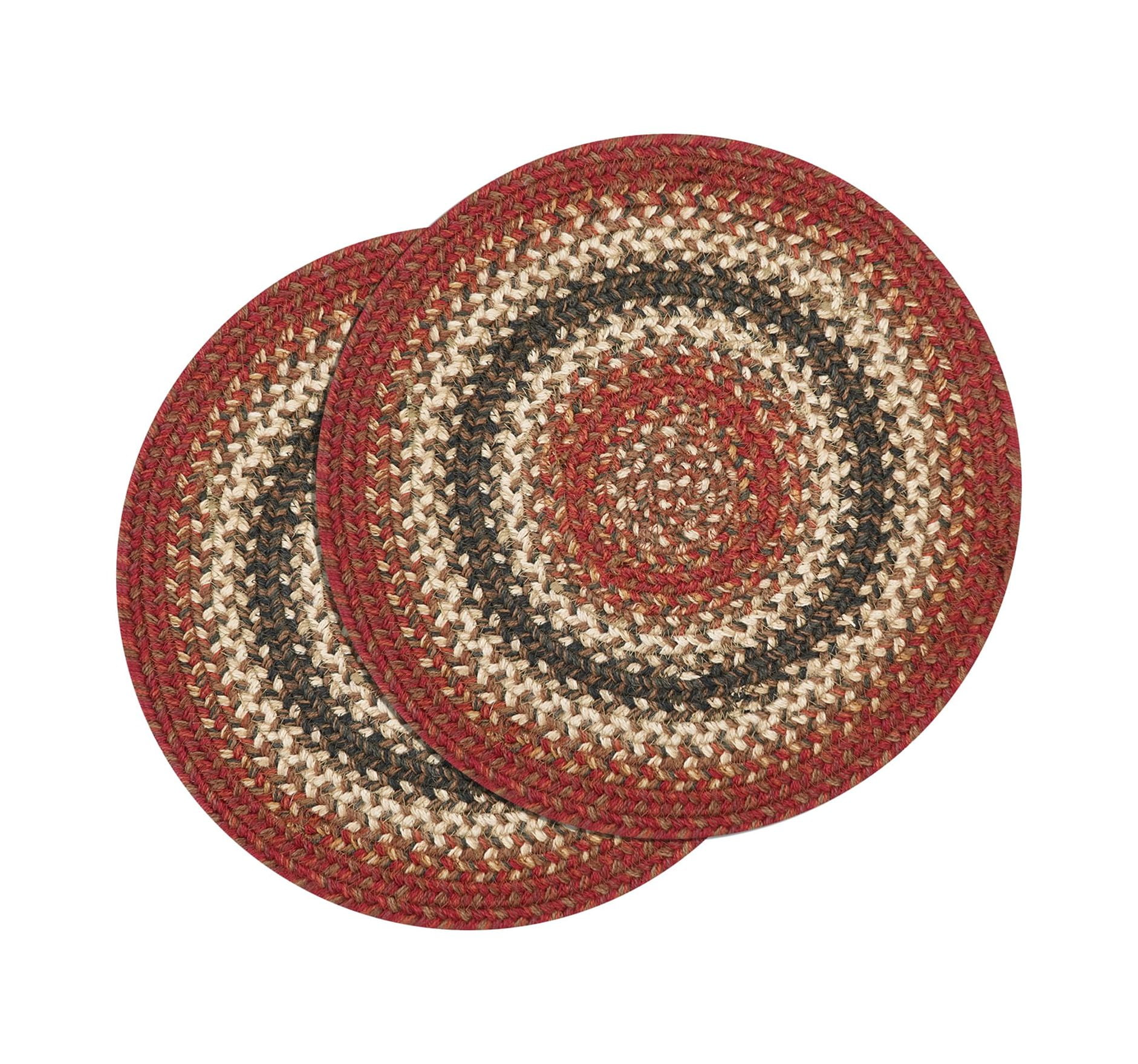 Chester Pot Holders Trivets 6 Piece Jute Trivet Mat for Hot Pots and