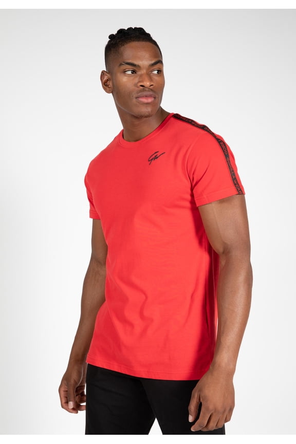 Chester T-shirt - Red/Black