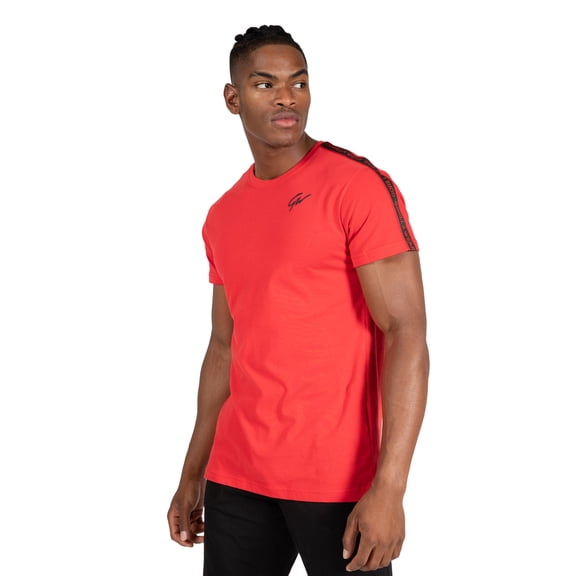 Chester T-shirt - Red/Black