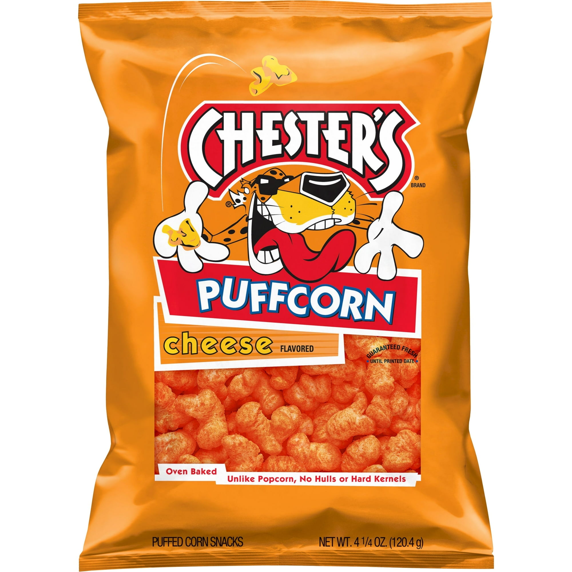 Chester's Cheese Puffcorn, 4.25 oz,pack of 2.