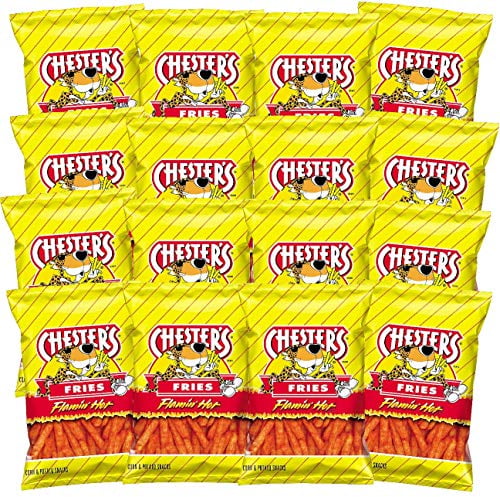  Chester's Fries Flamin' Hot Flavor 5.5 oz bag (Pack of 2)