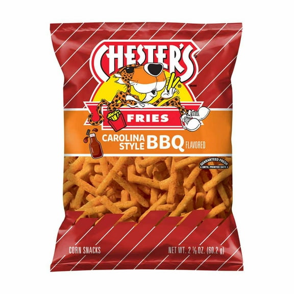 Chester's Fries Corn Snacks, Carolina Style BBQ Flavored, 2.125 oz