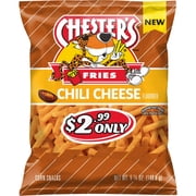 Chester's Fries Corn Snacks Chili Cheese Flavored, 5.25 oz Bag