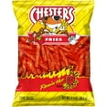 thumbnail image 1 of Chester's Fries Corn Snacks Flamin' Hot Flavored, 3.125 oz Bag ( 3 Pack ), 1 of 5