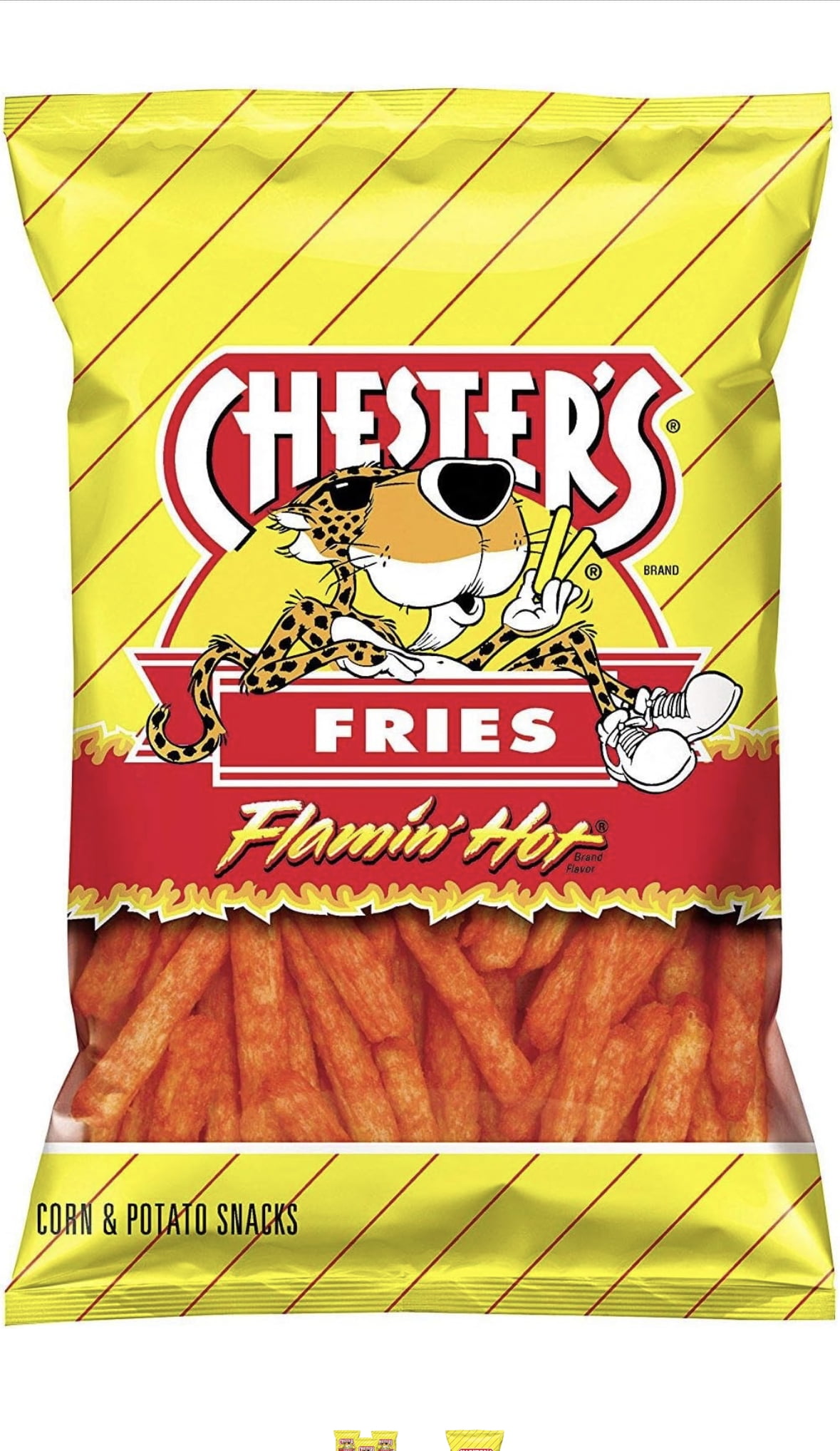 Chester's Hot Fries 1.75oz (12 Pack)