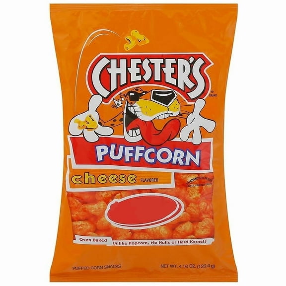 Chester's Puffcorn Cheese 4.25 oz Pack of 2
