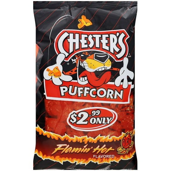 Chester's Puffcorn, Flamin' Hot