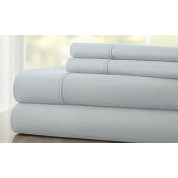 Chesterfield 4 Piece Sheet Set 900 Thread Count (King, Light Blue)