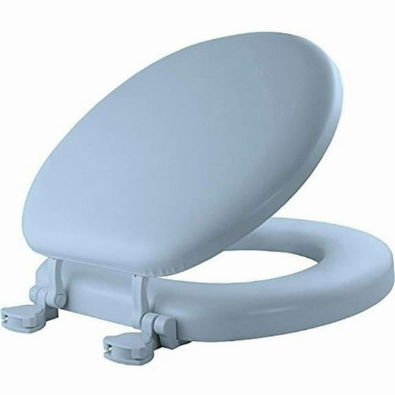 Chesterfield CH2669942 Sky Blue Round Furniture, Soft Toilet Seat