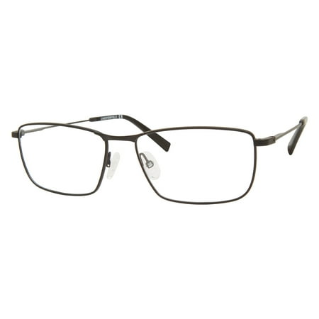 Chesterfield Full Rim Rectangular Matte Black Eyeglasses