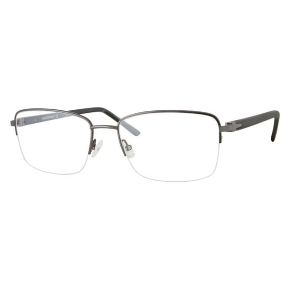 Chesterfield Full Rim Rectangular Matte Gray Eyeglasses