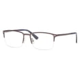 thumbnail image 1 of Chesterfield Semi-Rimless Rectangular Matte Gray Eyeglasses, 1 of 4