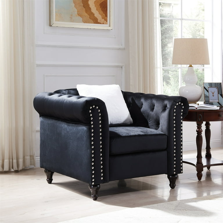 Chesterfield modern armchair hot sale