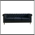 thumbnail image 1 of Chesterfield Velvet Sofa 84.65 inch for Living Room, 1 of 5