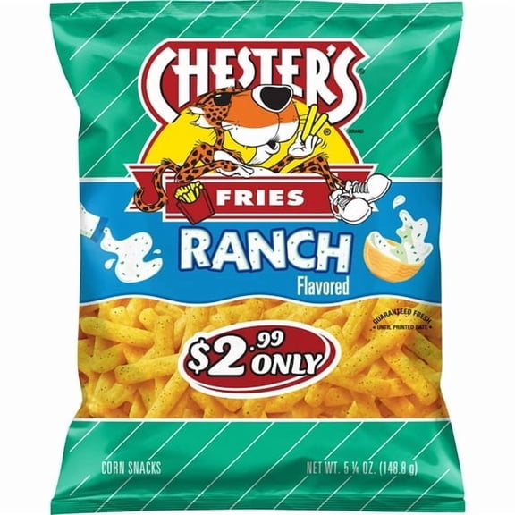 Chesters Ranch Fries 5.25oz pack of 2
