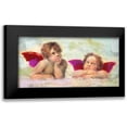 thumbnail image 1 of Chestier, Eric 24x14 Black Modern Framed Museum Art Print Titled - Raphaels Putti 2.0, 1 of 5
