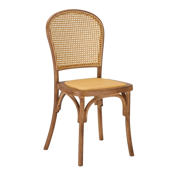 Chestnut Bent Cane Resin Chair by Chivari