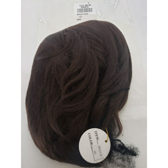 Chestnut Brown Synthetic Hair Short Layered Color 6B Item SW16178