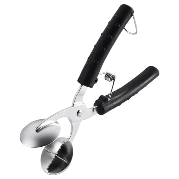 Chestnut Cutter Tool, Stainless Walnut Opener, Chestnut Peeler Clip with Cutting Mechanism Design, for Holiday Baking Dessert Making Use, Kitchen Home Cooking Preparation Hearthweave