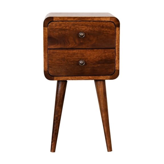 Chestnut Finish - Drawers for Organization - Bedroom Furniture - Modern Storage