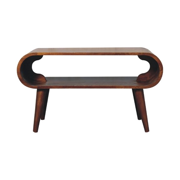 Chestnut Open Table for Decor / In Living Space / Brings Modern Style