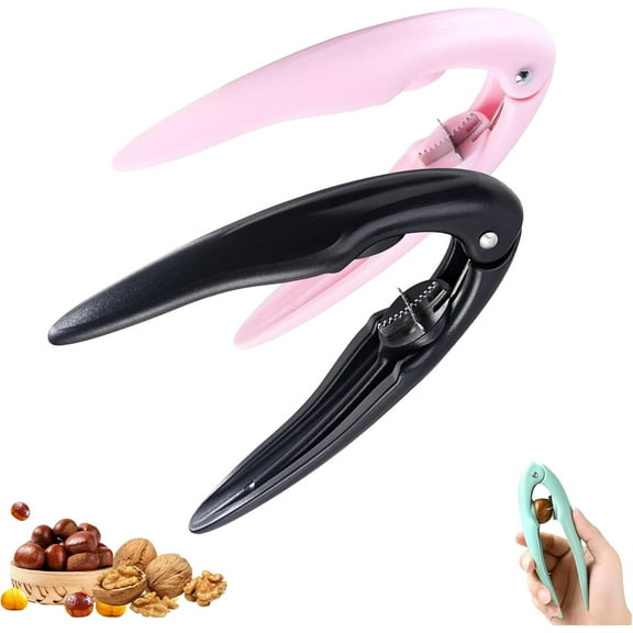 Chestnut Peeler Tool, Professional Nut Cracker with Sharp Serrations for Chestnuts, Walnuts, Hazelnuts, Easy Grip Handle, Stainless Steel Nut Opener