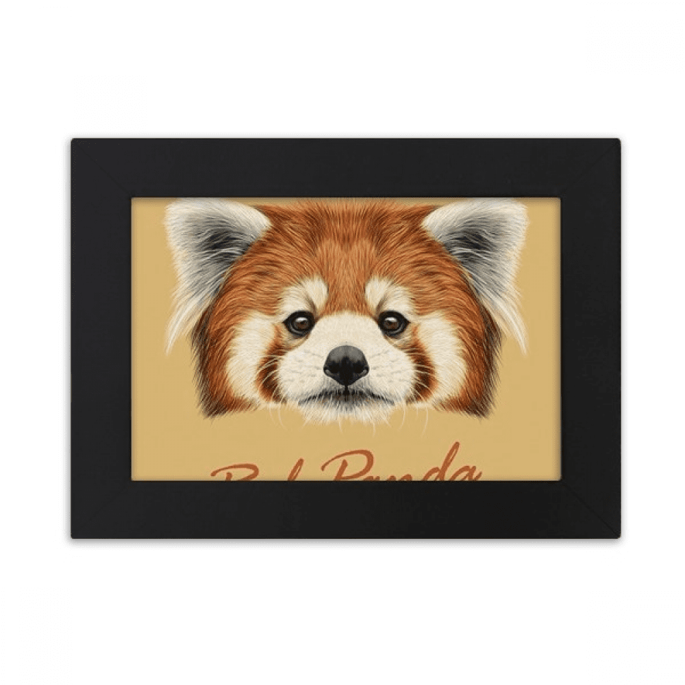Chestnut Red Panda Animal Desktop Photo Frame Ornaments Picture Art ...