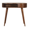 thumbnail image 1 of Chestnut Rounded Writing Desk, 1 of 5
