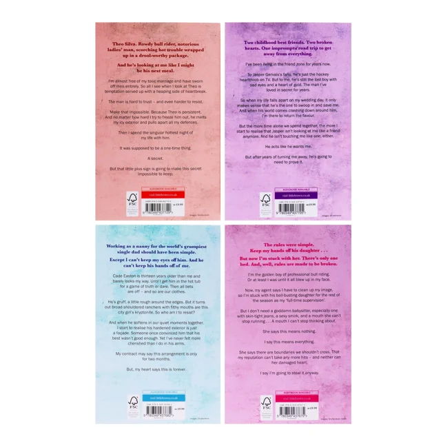 Chestnut Springs Series 4 Books Collection Paperback Set Fiction By